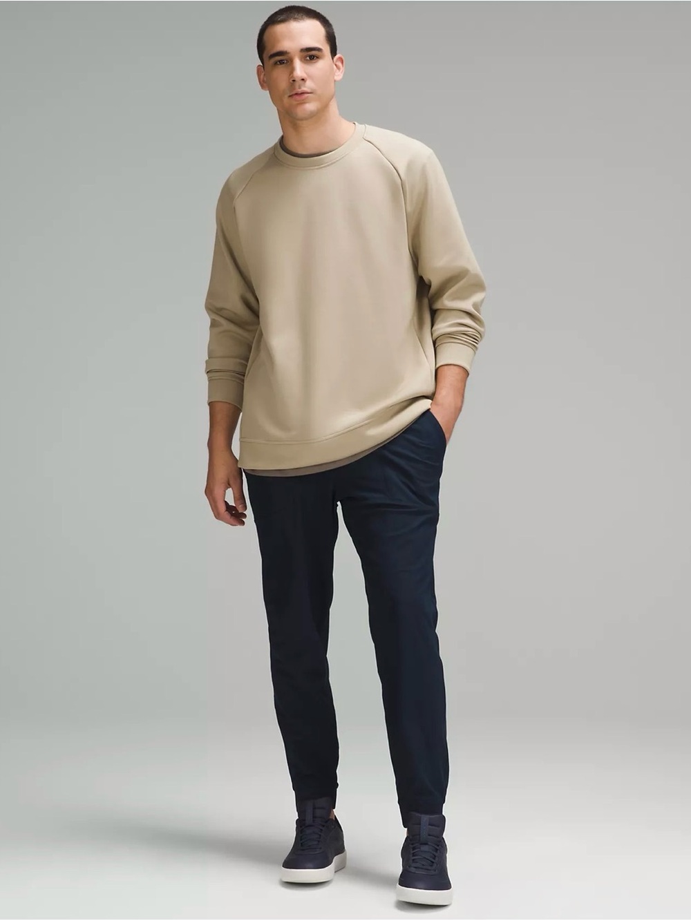 Lululemon ABC Jogger Warpstreme quick dry Navy men’s Sz L NWT